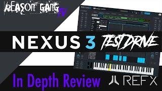 Nexus 3 Vst Review Test Drive! New Sounds, Arpeggiator, Librarian, & FX!