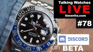 Talking Watches With Tim ep.78 - Two Watch Perfect Collection