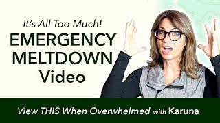 Emergency Meltdown Mode? Watch THIS When It's All Too Much!