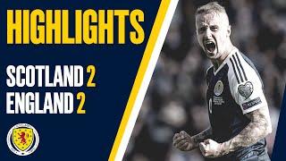 HIGHLIGHTS | Scotland 2-2 England