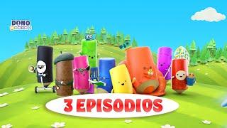 Dono y Momomo | 3 episodios de diversión Segura para niños en español