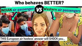 Do European flight attendants like Indian male passengers? An AIR HOSTESS answers | Karolina Goswami