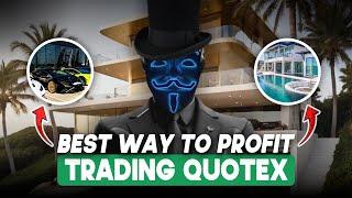 🟢BEST WAY TO PROFIT TRADING QUOTEX 2024| BINARY OPTIONS NO LOSS TRADING STRATEGY TUTORIAL LIVE️️