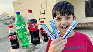 EXPERIMENT: COCA COLA AND MENTOS | Yaatri