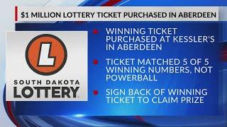 $1 million Powerball ticket bought in Aberdeen