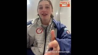 US Olympian wins Chinese fans with her vlogs