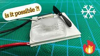 How to Generate Electricity with Ice and Fire! | DIY Tutorial