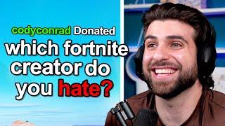 Fortnite, But I HAVE to Answer!