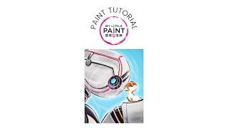 How to Paint Wild Robot | Step by Step paint tutorial for beginners | Easy Acrylic paint class