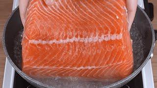 A genius trick for cooking salmon! From now on I'll only do it like this