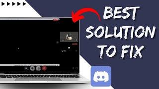 Black Screen While Screen Sharing on Discord | How to Fix discord Black screen