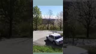 Quattro River Rallly SS Novigrad powerslide Lada VFTS at Maxximum Attack, Drift Action.