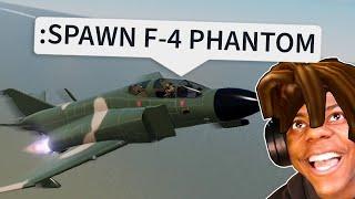 ROBLOX War Tycoon Funny Moments (F-4 PHANTOM)