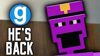 FNAF PURPLE GUY STRIKES AGAIN!! | Five Nights at Freddy's Garry's Mod Murder with Subs