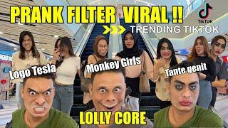 PRANK FILTER VIRAL | TRENDING TIKTOK | PRANK ESKALATOR | PRANK PEKANBARU | LOLLY CORE