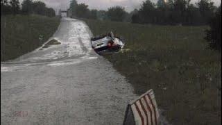 Ford fiesta R2 crash Germany