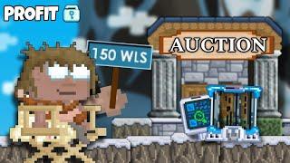 I Tested ALL Auctions in Growtopia! (BIG PROFIT)