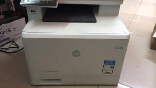 HP Color Laser Jet Pro MFP M377dw  M377series  print no letters repair