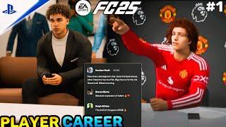 EA SPORTS FC 25 | NEW CLUB, NEW COUNTRY, NEW ERA - J. VALENTINI | PLAYER CAREER MODE # 1 | PS5™