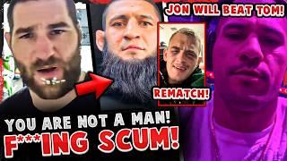Sean Strickland GOES BALLISTIC on Khamzat Chimaev! Alex Pereira says Jon Jones BEATS Tom Aspinall!