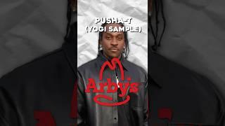 Did You Know Arby's ICONIC Jingle Samples Pusha-T? #rap #sample #kanyewest