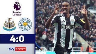 Newcastle fertigt Leicester ab! | Newcastle United - Leicester City | Highlights - Premier League