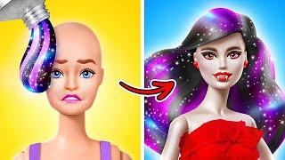 BARBIE TURNS INTO VAMPIRE! Heartbroken Barbie's Epic Vampire Makeover