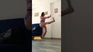 Splits challenge / TikTok trend / splits / Lera the gymnast #shorts #split #flexibility