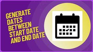 Generating Dates in Power BI: A Time-Saving Tutorial