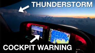 Alternator FAILURE on a challenging night flight