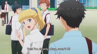 Tada kun wa koi wo shinai - Teresa acting shy and weird in front of tada kun