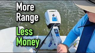 Trying a CHEAPER battery for ePropulsion electric outboard motor