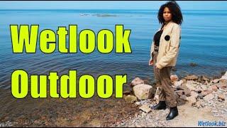 Wetlook Outdoor | Wetlook girl wetting | Wetlook Fully clothes