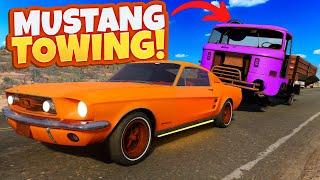 Can a Mustang Tow a DIESEL TRUCK?! (Drive Beyond Horizons)
