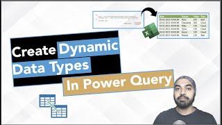 Define Dynamic Data Types in Power Query