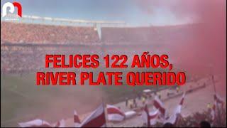 ¡Felices 122 años, RIVER PLATE querido!