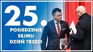 25. posiedzenie Sejmu - dzień trzeci. 20 grudnia 2024 r.