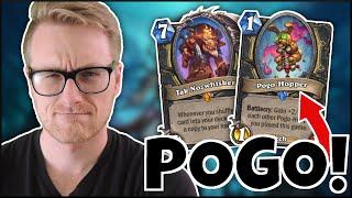 BIG OL' BUNNIES! POGOS are GREAT in WILD TOO? Pogo Rogue | Scholomance Academy | Wild Hearthstone