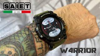 SAIET W4RR1OR - Smartwatch Rugged IP68 dall'ottimo rapporto qualità prezzo