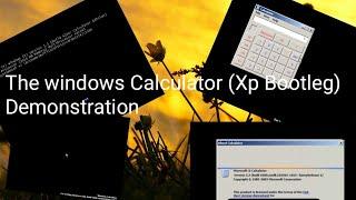 The windows Calculator (Xp Bootleg) demonstration Power by Limbo pc emulator x86 Emulator