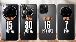 Xiaomi 15 Ultra vs Huawei Pura 80 Ultra vs iPhone 16 Pro Max vs Honor Magic 7 Pro | Kemono Tech