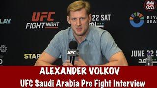 Alex Volkov Reveals past training with Sergei Pavlovich “I just wake up after in the locker room”