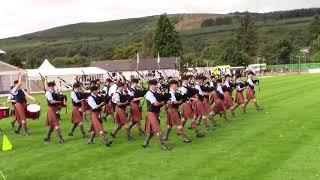 Oban High School Pipe Band Grade 4B at The Cowal Highland Gathering 2023