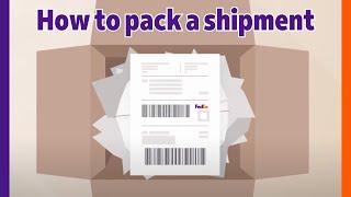 How to pack a FedEx shipment