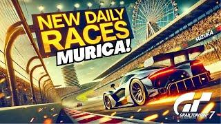 GT7 USA Lobbies - Daily Races From The Back! Chaos? - Gran Turismo 7