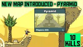 Mini militia || New Map introduced - Pyramid in Mini militia ||Warrior firefly