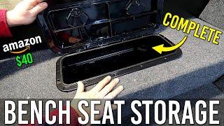 JON BOAT STORAGE HATCH INSTALLATION AND REVIEW | 1648 Jon Boat Build