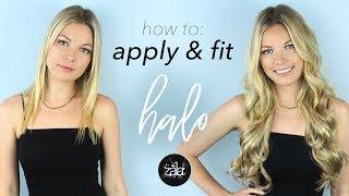 How to Fit the 30 Second Halo | ZALA Hair Extensions