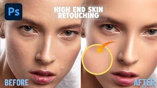 SKIN RETOUCHING without losing texture | face ko smooth kaise kare | #08