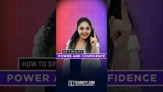 How to Speak with Power and Confidence | How to Speak with Power and Authority @TegonityOfficial